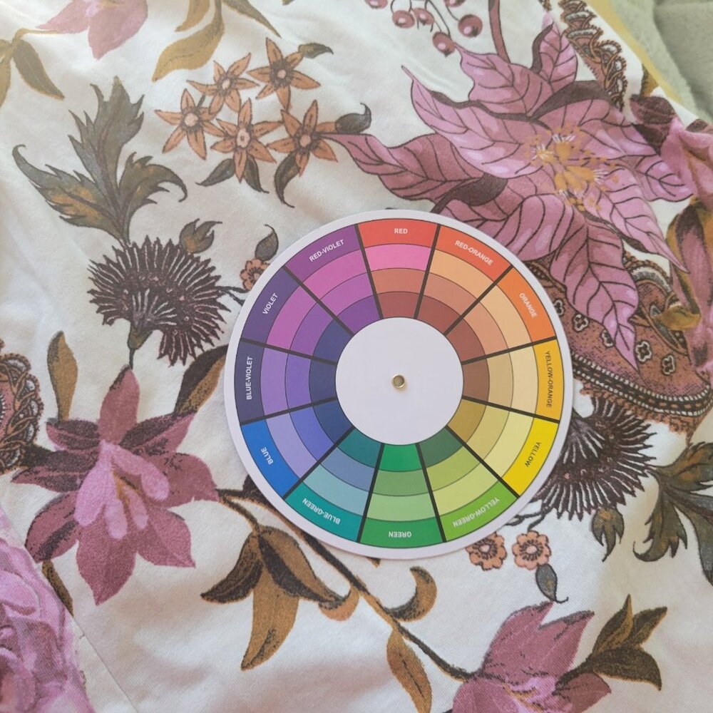 Lularoe Womens Top XL Camisole Purple Brown Floral Criss Cross FLO1E - Picture 9 of 9